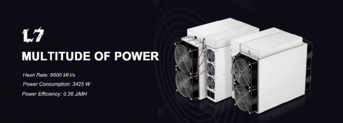 앤트미네르 L7 라이트크 총독 Asic 크피티오 광부